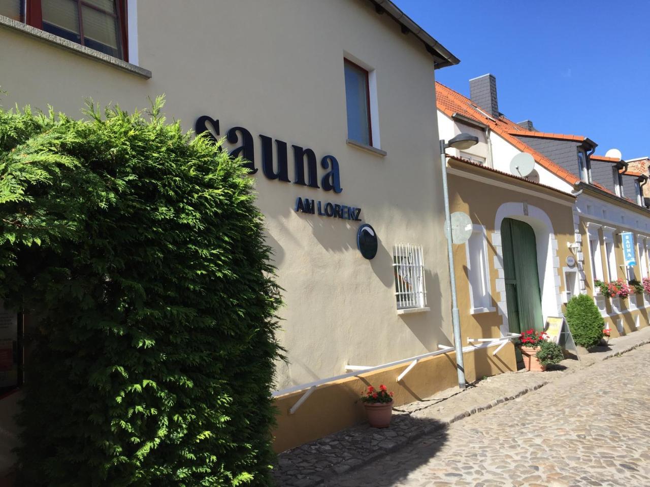 Pension & Sauna Am Lorenz Calbe Екстер'єр фото